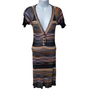 Missoni striped knee length dress Sz 4